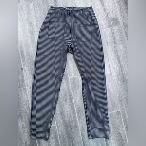 Iridium Joey Sweat Pant‎ With Cuff Striped Womens XS Pima Cotton